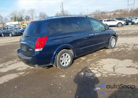 2009 Nissan Quest 3.5 S z USA, uszkodzony, nr VIN 5N1BV28U99N102129